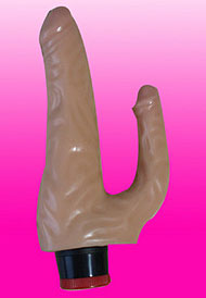 Doppeldildo f�r gleichzeitig vaginale und anale Stimulation