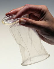 Femidom, das Kondom f�r die Frau