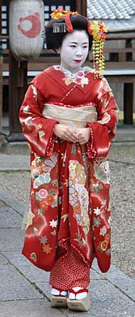 Eine Geisha ist eine japanische Unterhaltungsk�nstlerin