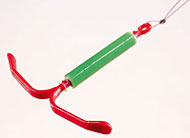 Hormonspirale - gibt Gestagen in die Geb�rmutter ab